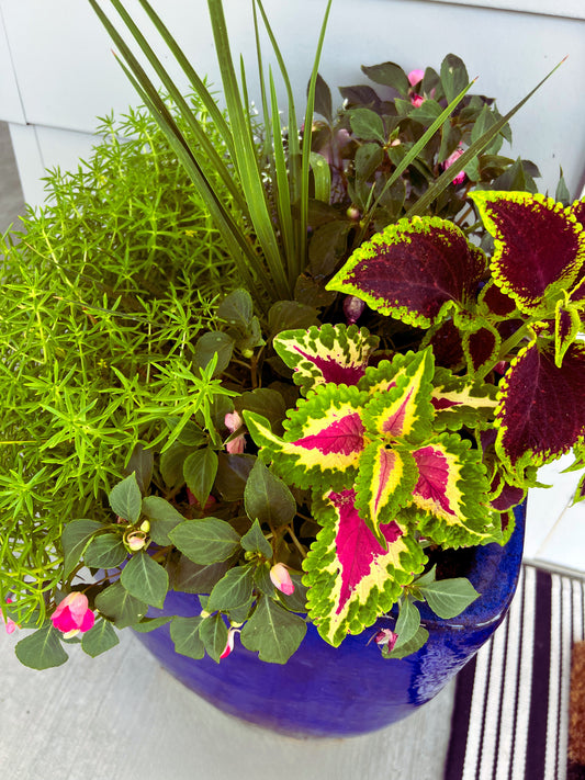 Custom Summer Planters - Heights Park Studios